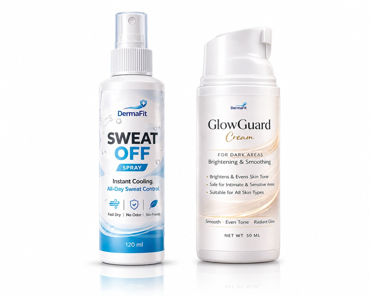 DermaFit Combo Set ( SweatOff + GlowGuard )