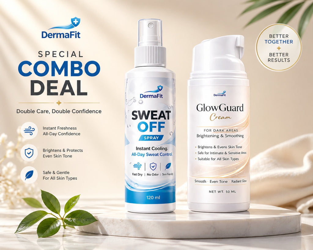 DermaFit Combo Set ( SweatOff + GlowGuard )